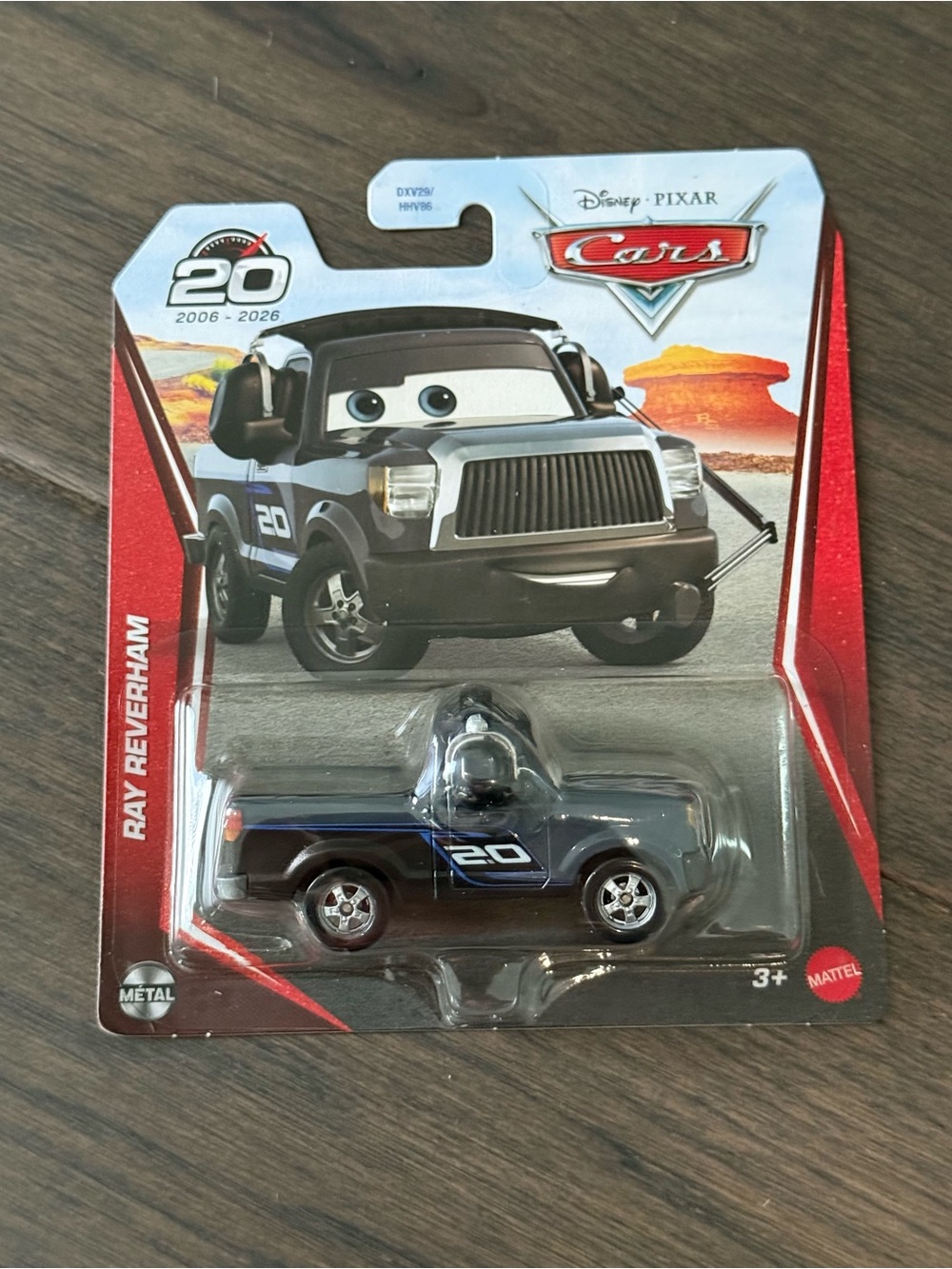 Disney Pixar Cars Ray Reverham Die-Cast Truck 20th Anniversary